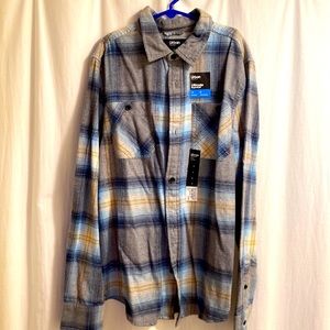 Size large boys urban pipeline flannel shirt